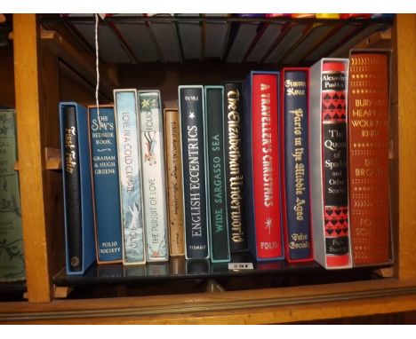 SHELF OF FOLIO BOOKS  12 OFF  EST [£20- £40]