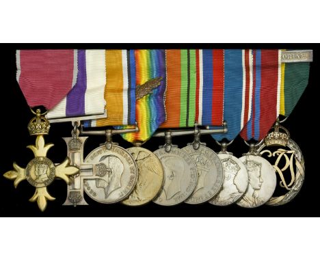 A post-War O.B.E., Great War ‘Battle of Langemarke’ M.C. group of nine awarded to Brigadier J. N. Ritchie, Royal Field Artill