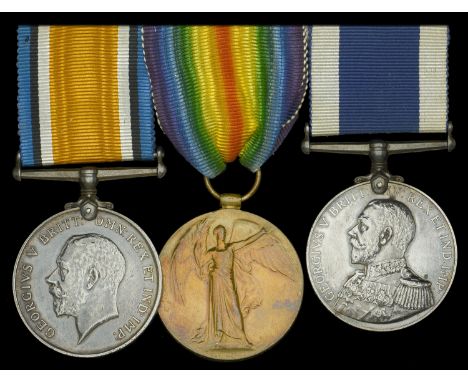 Three: Sick Berth Chief Petty Officer R. Talboys, Royal Navy  British War and Victory Medals (M.3524 R. Talboys, 2. S.B.S. R.
