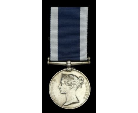Royal Navy L.S. & G.C., V.R., narrow suspension, impressed naming (Fk. Green, Ldg: Sto: H.M.S. Indus.) suspension claw loose,