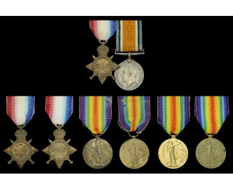 Pair: Sergeant S. Webster, Military Foot Police 1914-15 Star (P.1828. L-Cpl. S. Webster. M.F.P.); British War Medal 1914-20 (