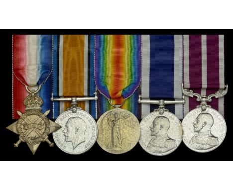 A scarce ‘Baltic 1919’ M.S.M. group of five awarded to Chief Blacksmith W. J. C. Coleman, Royal Navy, a veteran of the Battle