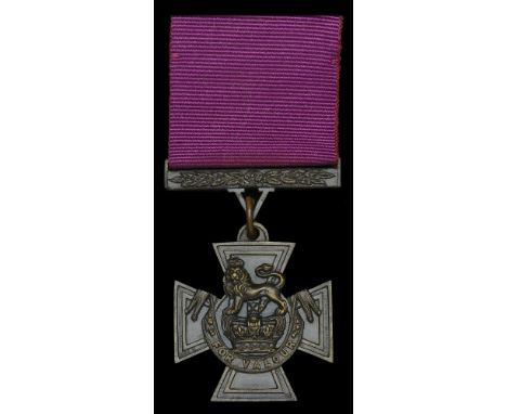 Victoria Cross, an official Hancocks & Co, London, replica, the reverse engraved ‘Hancocks 269’, in fitted leather case of is