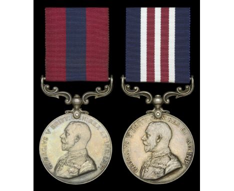 A Great War ‘Western Front’ D.C.M. and M.M. pair awarded to Sergeant George Blake, 28th Canadian Infantry (Saskatchewan Regim