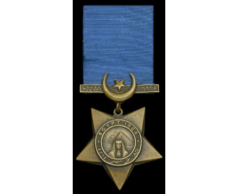 Khedive’s Star 1884, unnamed as issued, light contact marks, very fine £50-£70