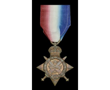 1914 Star (CHT-540 Wgnr: H. Botterill. A.S.C.) nearly very fine £80-£120  ---  Harry Botterill was born in Driffield, Yorkshi