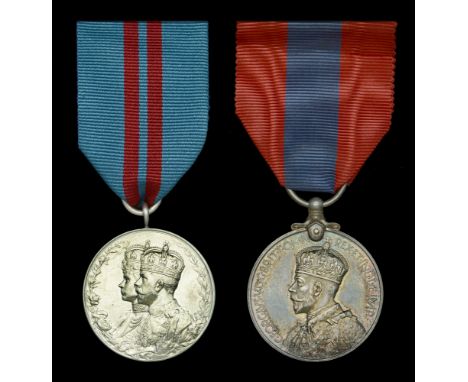 Pair: Corporal B. Gilson, 5th Battalion, Hampshire Regiment  Coronation 1911 (177 Corpl. B. Gilson 5th Hants Regt.); Imperial