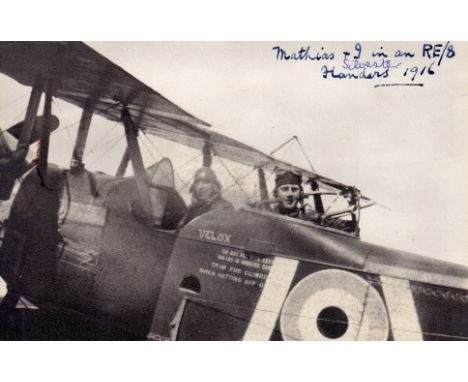 Three: Lieutenant C. N. Silvester, Royal Air Force, late Royal Flying Corps, Royal Field Artillery and Royal Engineers   1914