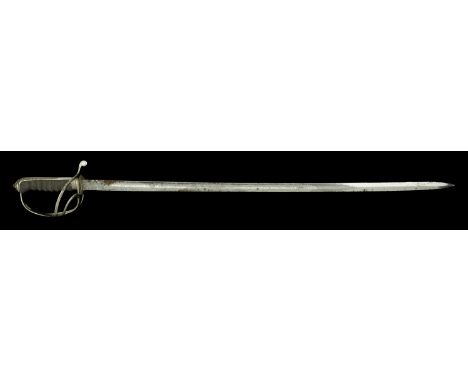 Royal Artillery Officer’s 1822 Pattern Sword GVR Period. The 86.5cm slightly curved blade by Wilkinson Sword Co. Ltd. London 