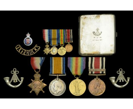 Four: Private John F. Hodder, Oxfordshire and Buckinghamshire Light Infantry, afterwards a Special Constable with Winchester 