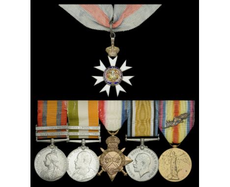 Family Group:  A Great War C.M.G. group of six awarded to Lieutenant-Colonel Edward Allen, Royal Irish Rifles The Most Distin