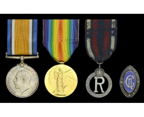 Pair: Staff Nurse Nellie M. Condon, Queen Alexandra’s Imperial Military Nursing Service Reserve  British War and Victory Meda