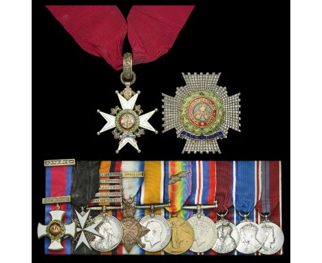 A Second War ‘Governor of Edinburgh Castle’ K.C.B., and Great War D.S.O. group of eleven awarded to Lieutenant-General Sir R.