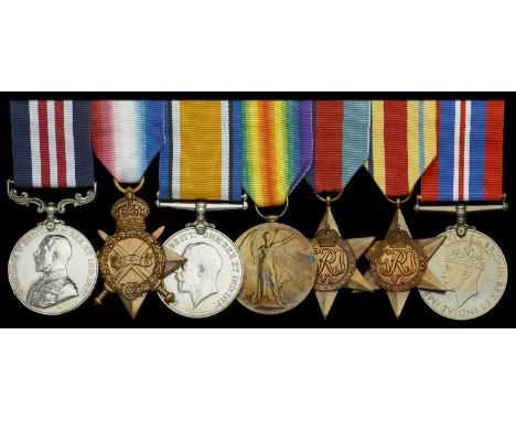 A Great War ‘Western Front’ M.M. group of seven awarded to Private G. Roberts, 1st/4th (Denbigh) Battalion, Royal Welsh Fusil