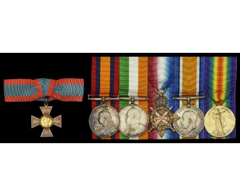 A rare Boer War R.R.C. group of six awarded to Nursing Sister E. M. Whiteman, Princess Christian’s Army Nursing Service Reser