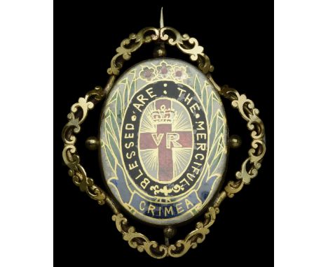 A replica of the ‘Nightingale Jewel’, presented to Miss Florence Nightingale by H. M. Queen Victoria in 1855. Nightingale Jew