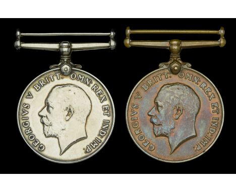 Pair: Second Lieutenant K. E. W. Langston, Border Regiment, attached Machine Gun Corps, late Middlesex Regiment  British War 