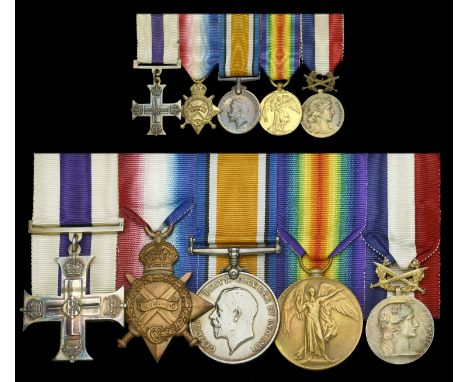 A Great War ‘Salonika’ M.C. group of five awarded to Temporary 2nd Lieutenant H. B. Willis, 12th Battalion, Hampshire Regimen
