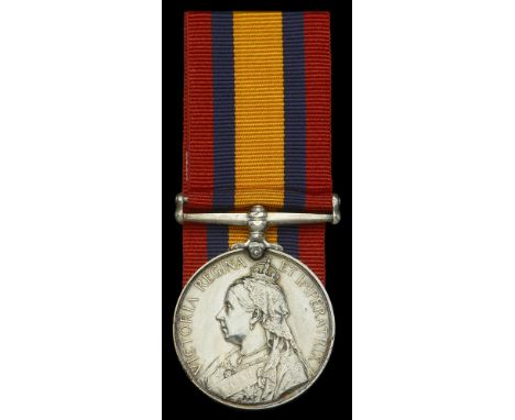 Queen’s South Africa 1899-1902, no clasp (A. M. Ferrier, Ord. H.M.S. Monarch) light contact marks, very fine  £80-£120  ---  
