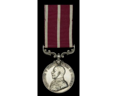 Army Meritorious Service Medal, G.V.R., 1st issue (66587 Gnr J. Dingwall. R.F.A.) very fine £80-£120  ---  M.S.M. London Gaze