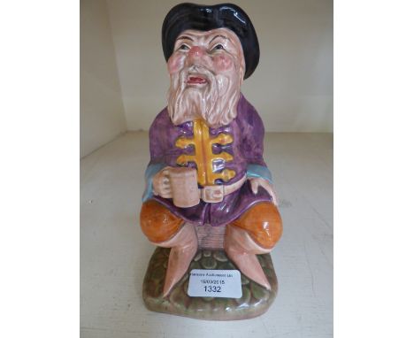 A 1930s Toby Jug - Melba ware of a 'Toby Belch' 