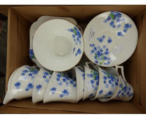 A Colcough part tea service 'Speadwell' late 1930s (21)