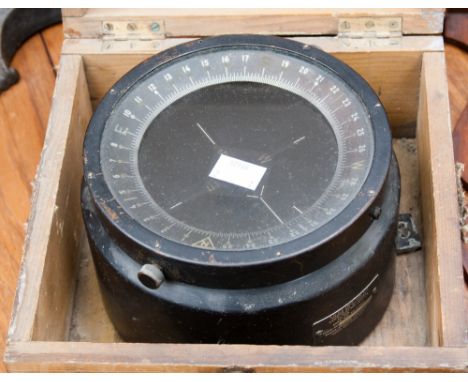 A US Army Aircode, type D12 compass, made by Bendicks Aviation 