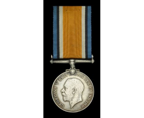 British War Medal 1914-20 (Rev. H. S. Pelham.) very fine £80-£100  ---  Herbert Sidney Pelham was born at Bradmore Road, Oxfo