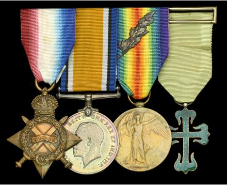 Four: Lieutenant H. D. Jones, Royal Engineers, late Royal Marines, who was attached to the British Mission Portuguese Corps a