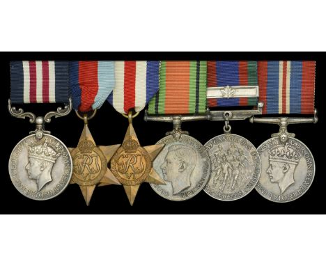 A Second War ‘North West Europe’ M.M. awarded to Gunner L. K. Smith, Observation Post Signaller, 13th Canadian Field Regiment