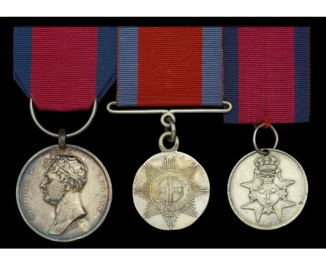 A rare group of three awarded to Shoeing Smith William Roberts, Royal Horse Artillery, who served with the 2nd Rocket Brigade