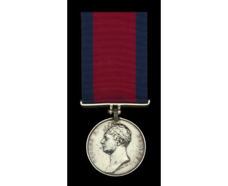 Renamed Medal: Waterloo 1815 (C. Whitman Commissary Departmnt.) naming re-engraved in upright serif capitals, fitted with ori