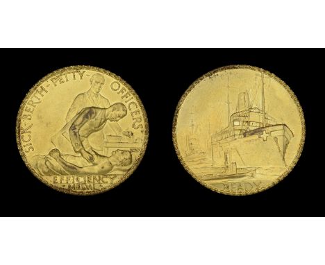 Sick-Berth Petty Officer’s Efficiency Medal, gilt, the edge stamped ‘Specimen’, about extremely fine £60-£80  ---  The Sick B