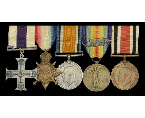 A scarce Great War M.C. group of five awarded to Lieutenant Colonel R. D. Gard’ner, Seaforth Highlanders and Nigeria Regiment