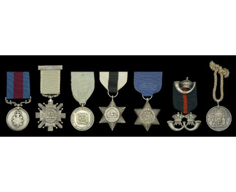 Regimental Temperance Medals. A selection of Army Temperance Association Regimental Medals, comprising those for the Royal Ir