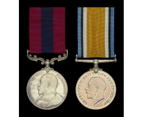 A scarce Boer War D.C.M. pair awarded to Sergeant-Major J. H. Zeder, Kitchener’s Fighting Scouts, later Lieutenant, Oxfordshi