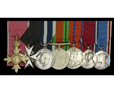 A Second War O.B.E. and inter-War K.P.M. group of seven awarded to Chief Constable G. T. Guest, Denbighshire Constabulary  Th