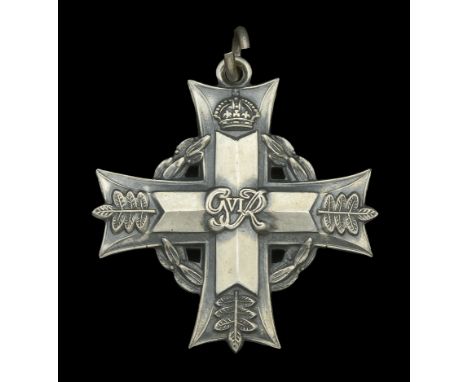 A New Zealand Memorial Cross issued in remembrance of Able Seaman J. W. Calvert, Royal New Zealand Naval Volunteer Reserve, w