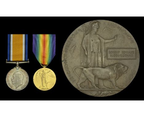 Pair: Second Lieutenant R. E. Higginbotham, Royal Field Artillery, late Company Sergeant Major, Canadian Army Service Corps, 