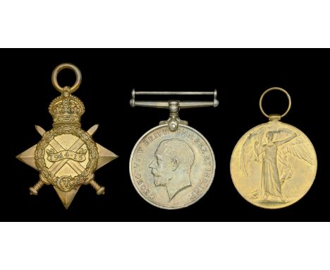 Three: Private A. Levy, Public Schools Battalion, Royal Fusiliers  1914-15 Star (P.S-6922 Pte. A. Levy, R. Fus.); British War