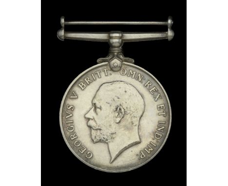 The British War Medal awarded to Captain G. A. P. Jones, Royal Flying Corps and East Kent Regiment, who was killed in a flyin
