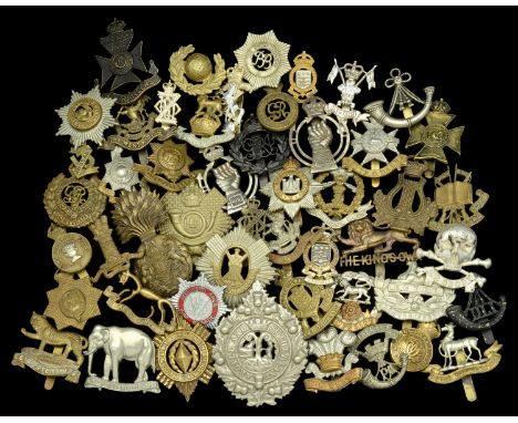 Miscellaneous Military Badges. A selection of Military badges including Royal Scots, Warwickshire, Kings Own, West Riding, De