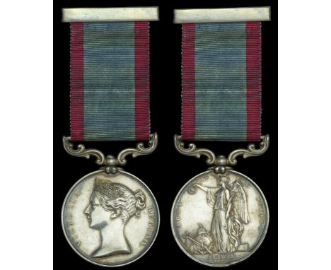 The Sutlej medal awarded to Major-General T. F. Forster, Bengal Army, who served as a Volunteer at the battle of Aliwal with 