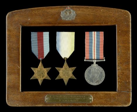 Three: Attributed to Lieutenant N. H. Hoare, Royal Naval Volunteer Reserve, killed in action when H.M.S. Hood, the pride of t