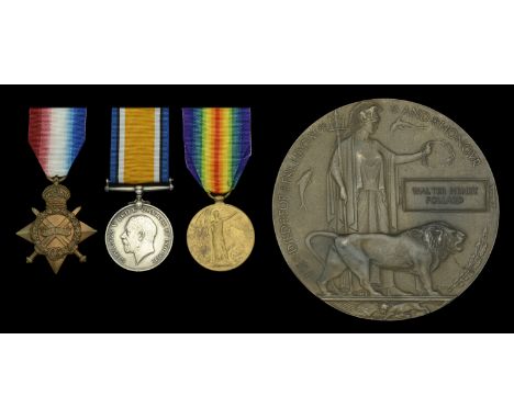 Three: Lieutenant W. H. Pollard, 7th Battalion (1st British Columbia), Canadian Infantry, late Rifle Brigade, who was killed 
