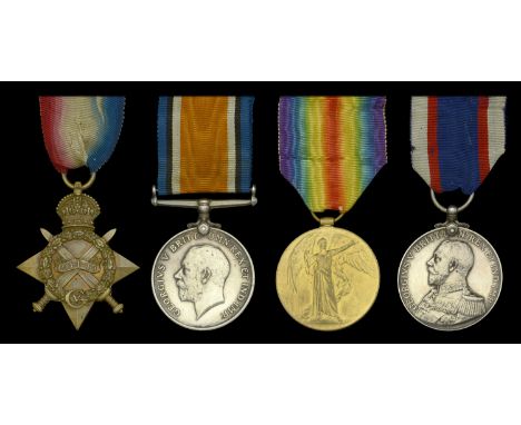 Four: Private H. D. Fordham, Royal Marine Light Infantry, later Royal Naval Reserve  1914-15 Star (Ch.16686. Pte. H. D. Fordh