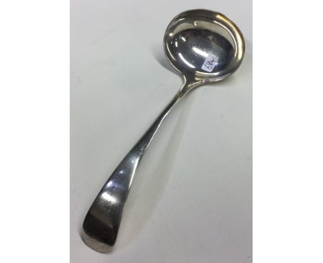 A heavy silver OE pattern ladle. Sheffield. Approx. 74 grams. Est. £30 - £50.