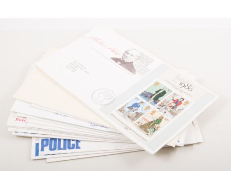 A collection of First Day covers, and quantity of various loose stamps, (3 boxes)