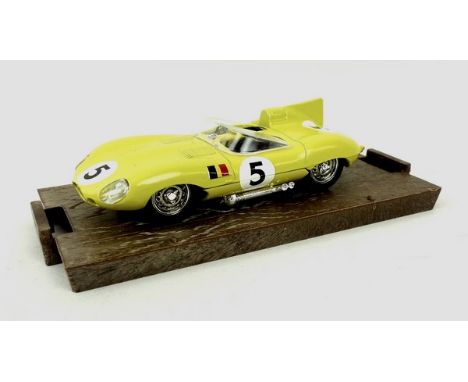 A quantity of Brumm scale models, comprising; a Jaguar D-Type, 1954-60, R154, a Jaguar D-Type 1954-60, R150, a Jaguar D-Type 