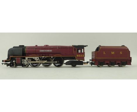 A group of Hornby Dublo scale models, comprising; LMS Patriot Class 'Duke of Sutherland' 4-6-0, R 357, LMS Class 5P5F locomot